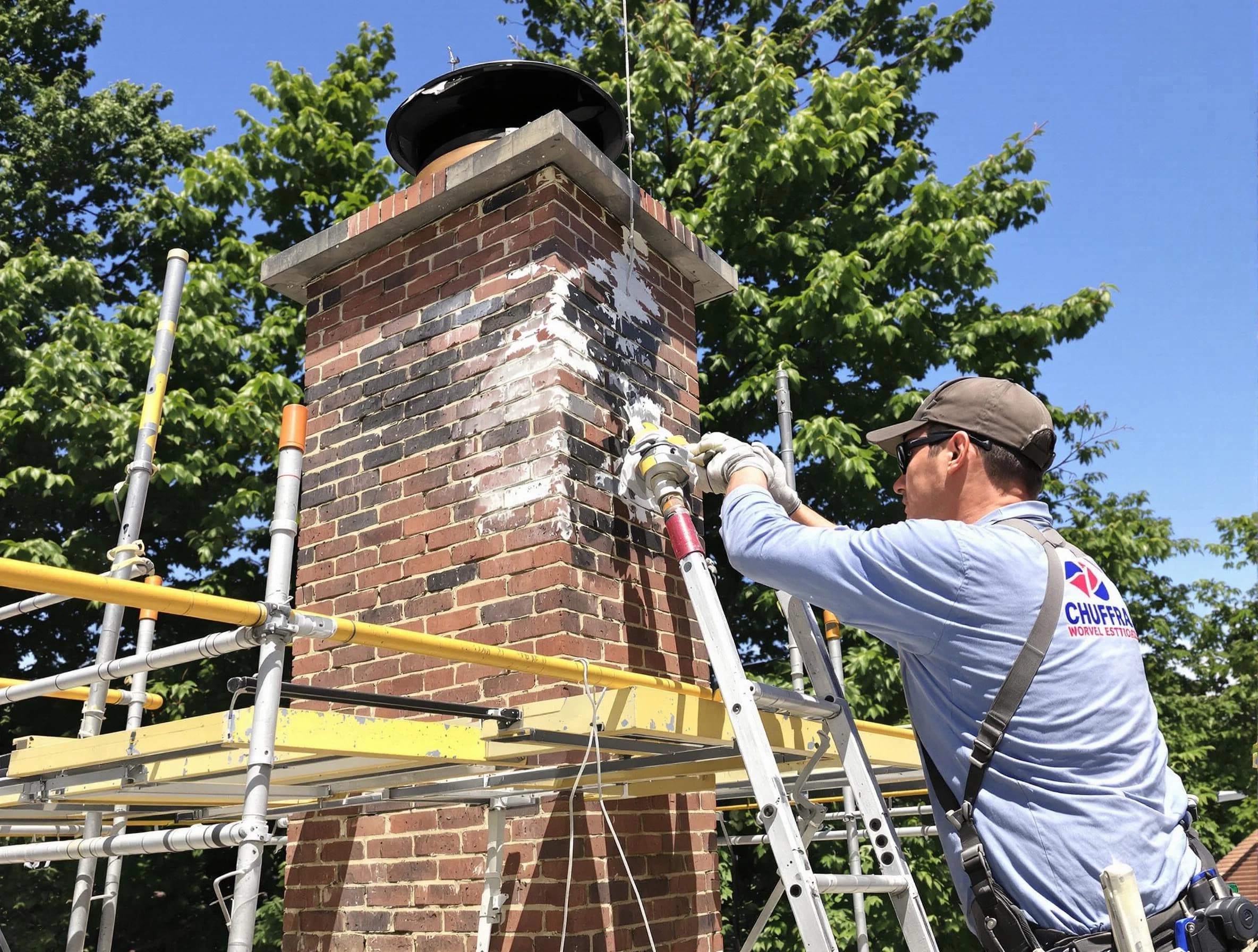 Structural chimney repair by Oklahoma City Chimney Sweep in Oklahoma City, OK