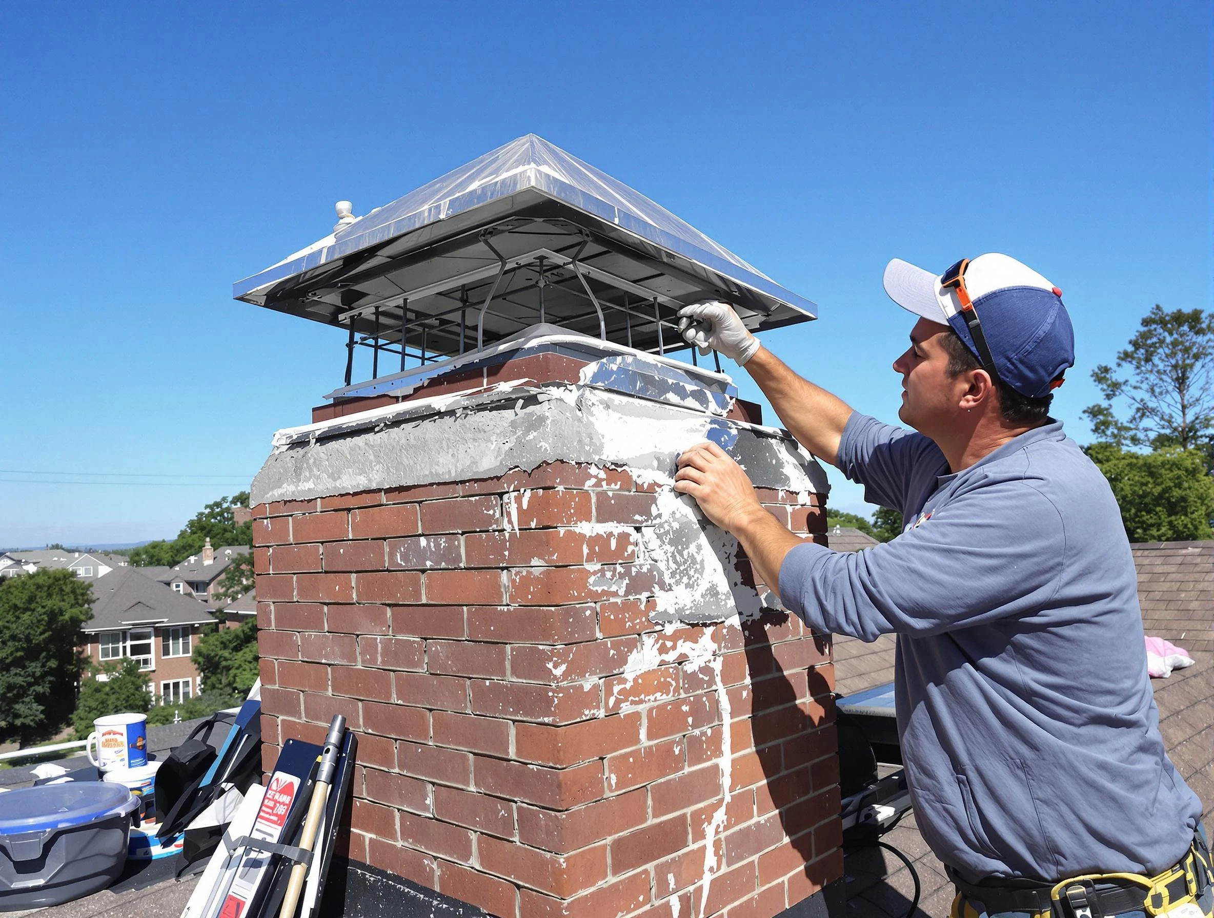 Chimney Crown Services in Oklahoma City